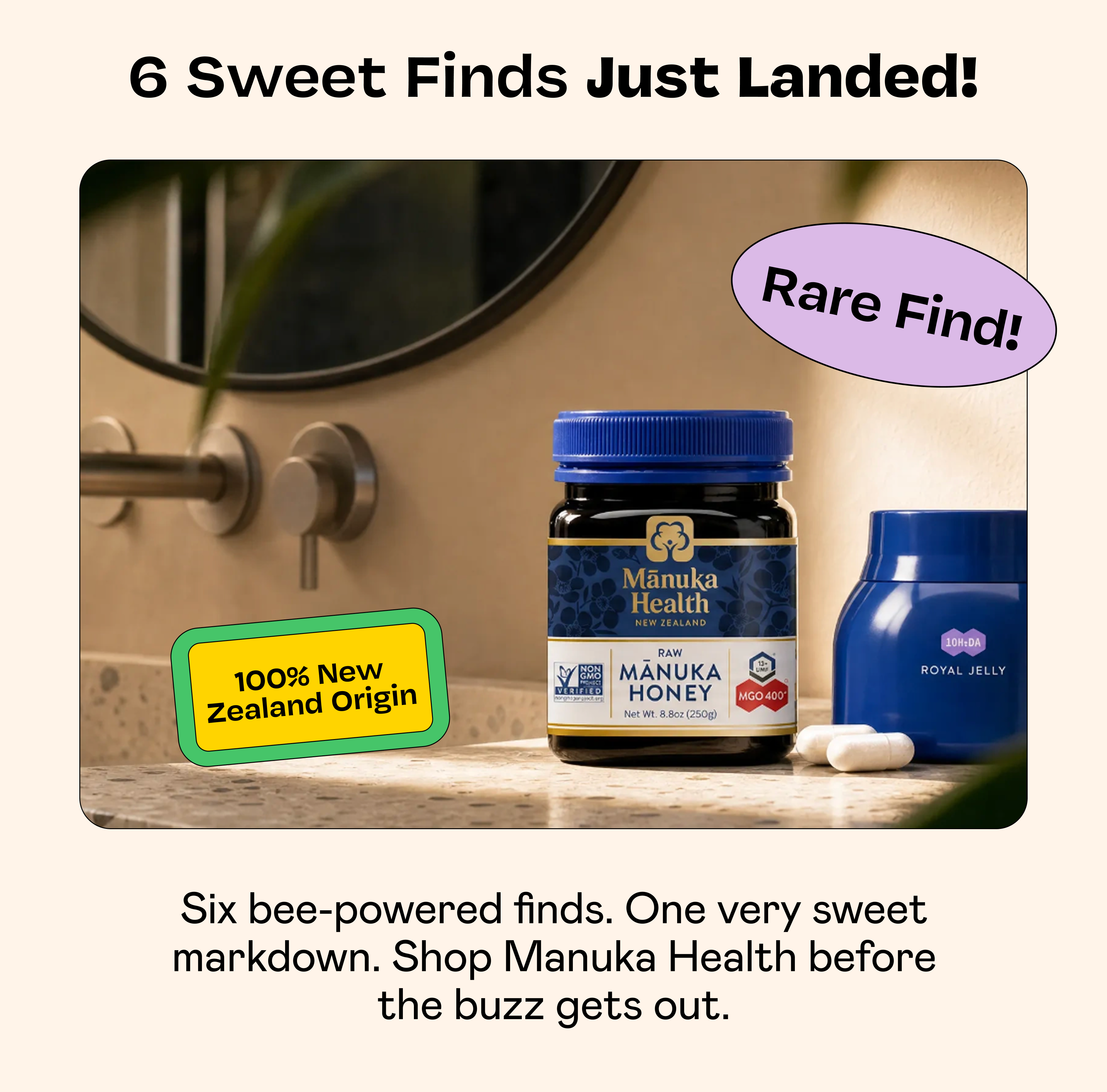 Manuka Health: 6 finds just landed