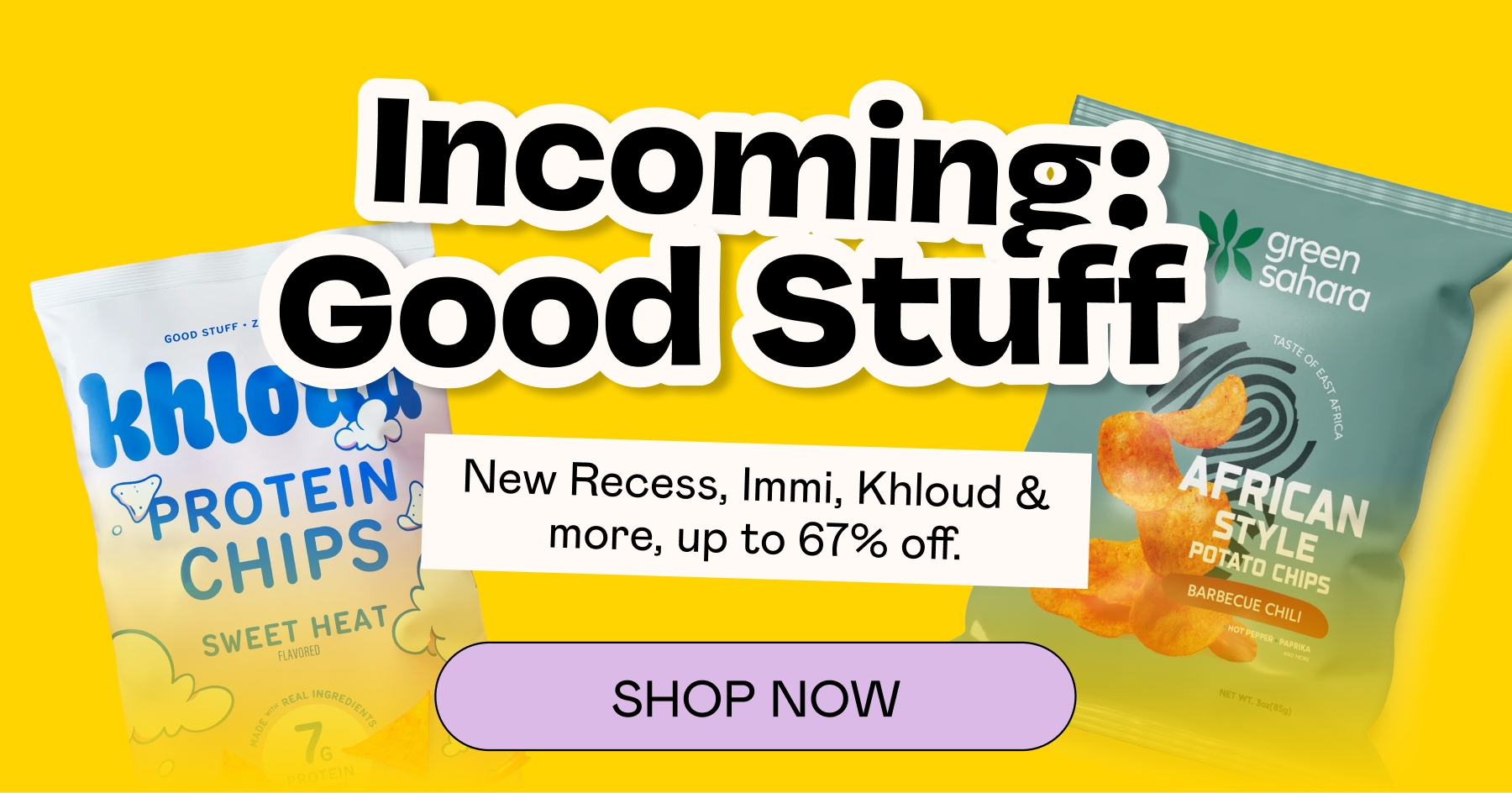 Incoming: Good Stuff | SHOP NOW