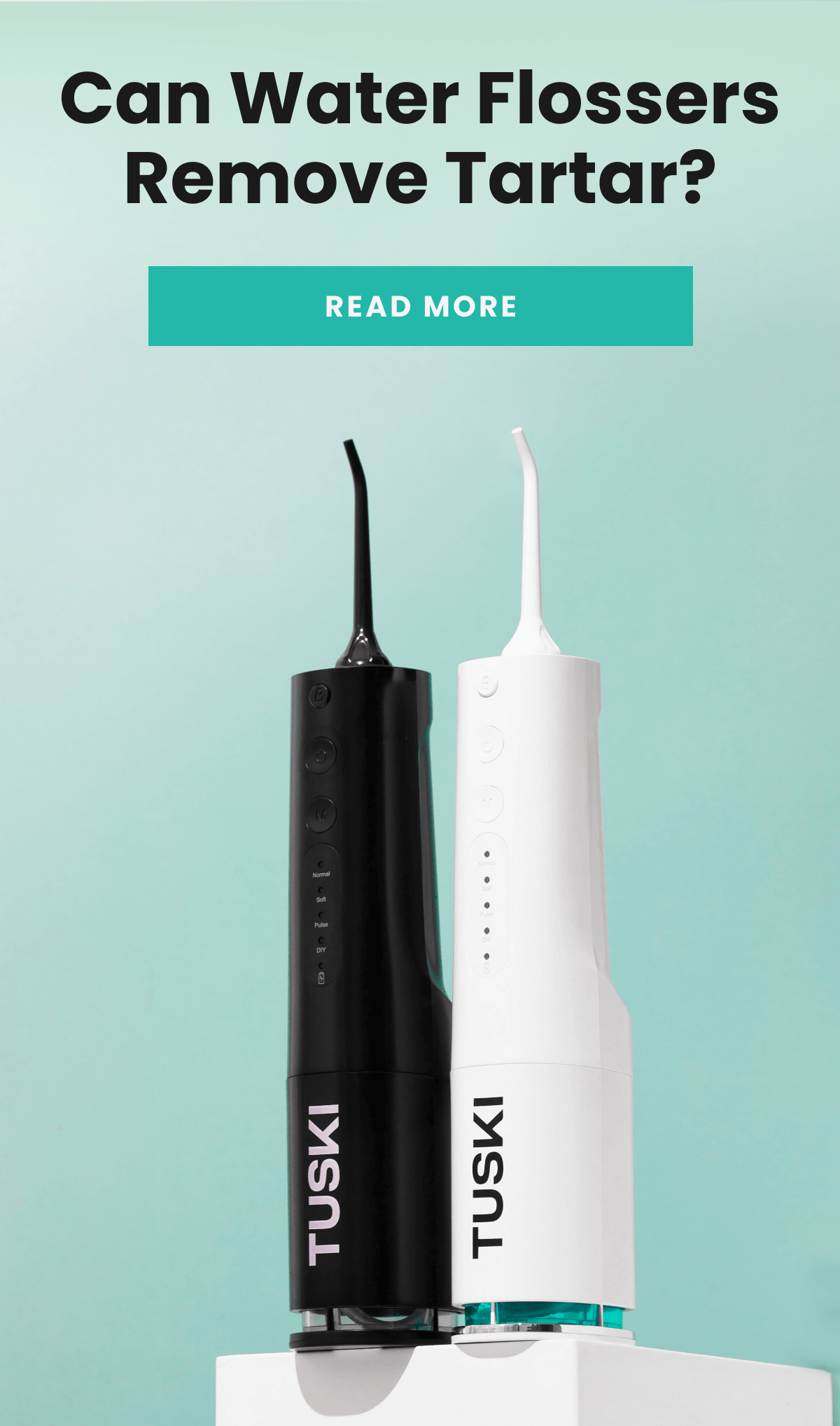 Are water flossers the solution to tartar? Tuski