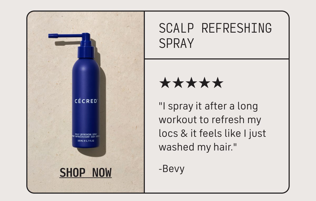 Scalp Refreshing Spray shop now
