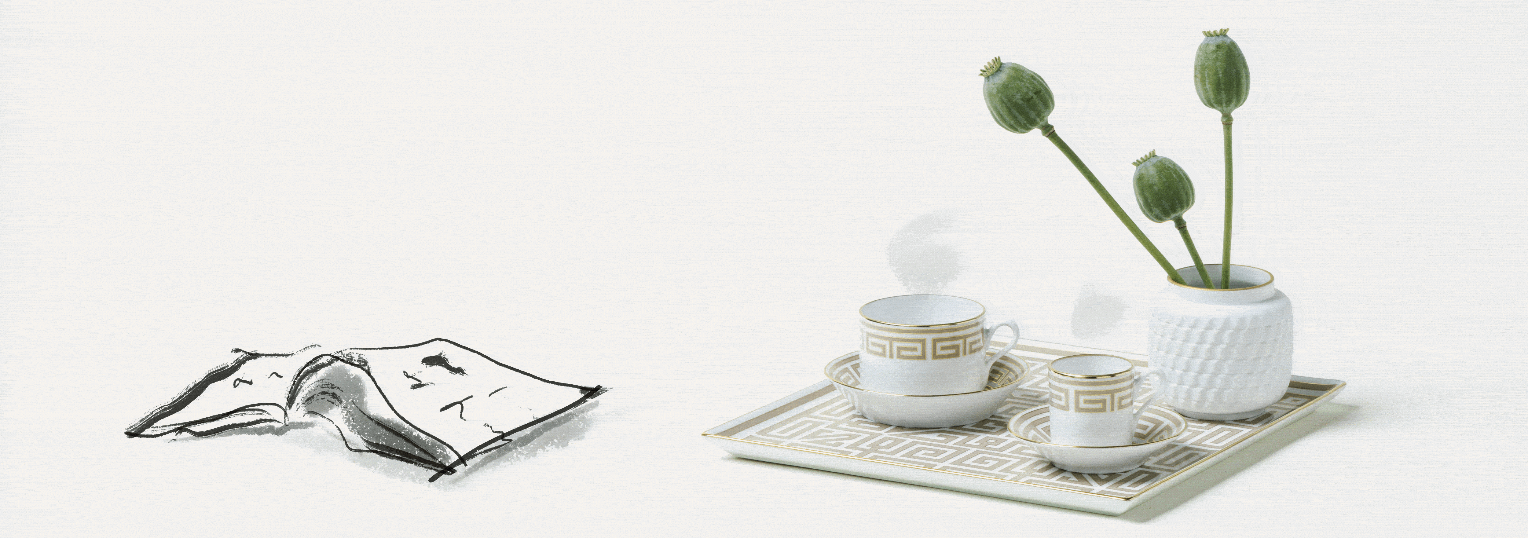 Officina Ultra and Labirinto collection by Ginori 1735