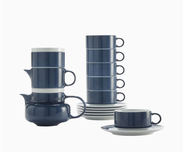 SERVIZIO DA TÈ PER 6 BLU Ginori1735