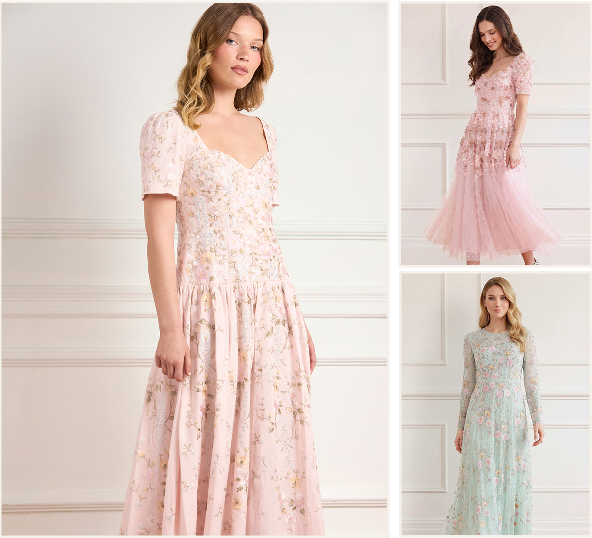 EMBROIDERED DRESSES