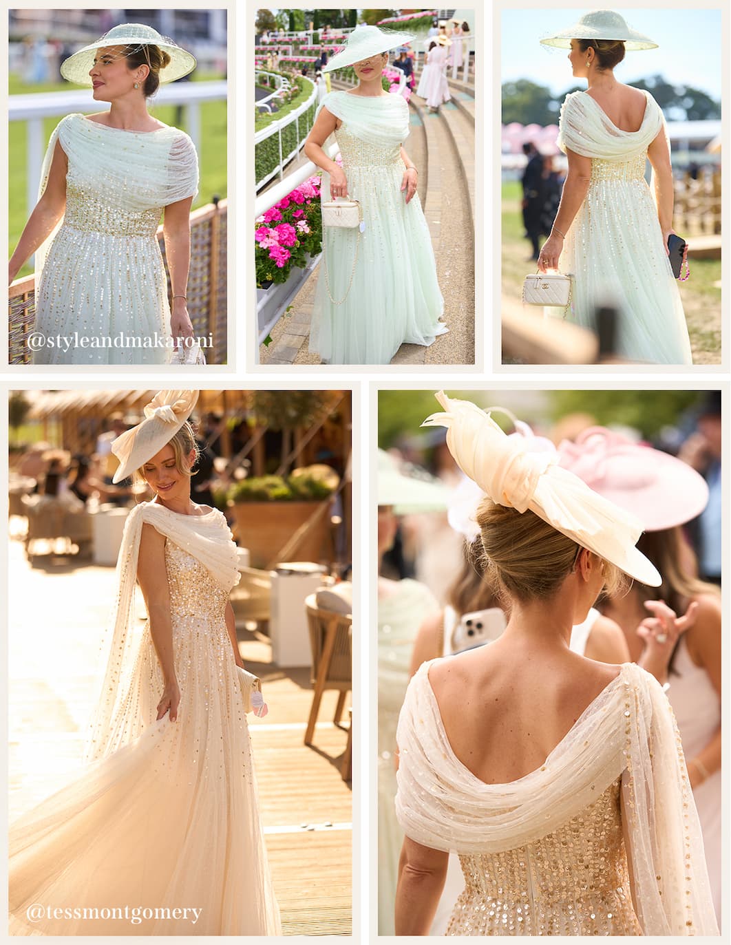 Moonlight Sequin Draped Gown