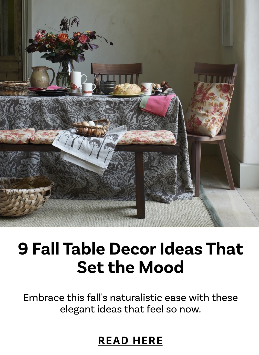 9 Fall Table Decor Ideas That Set the Mood