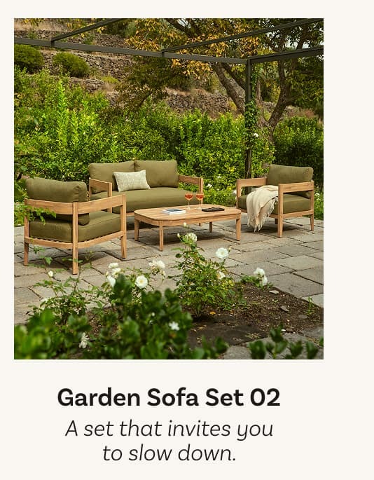 Garden Sofa Set 02