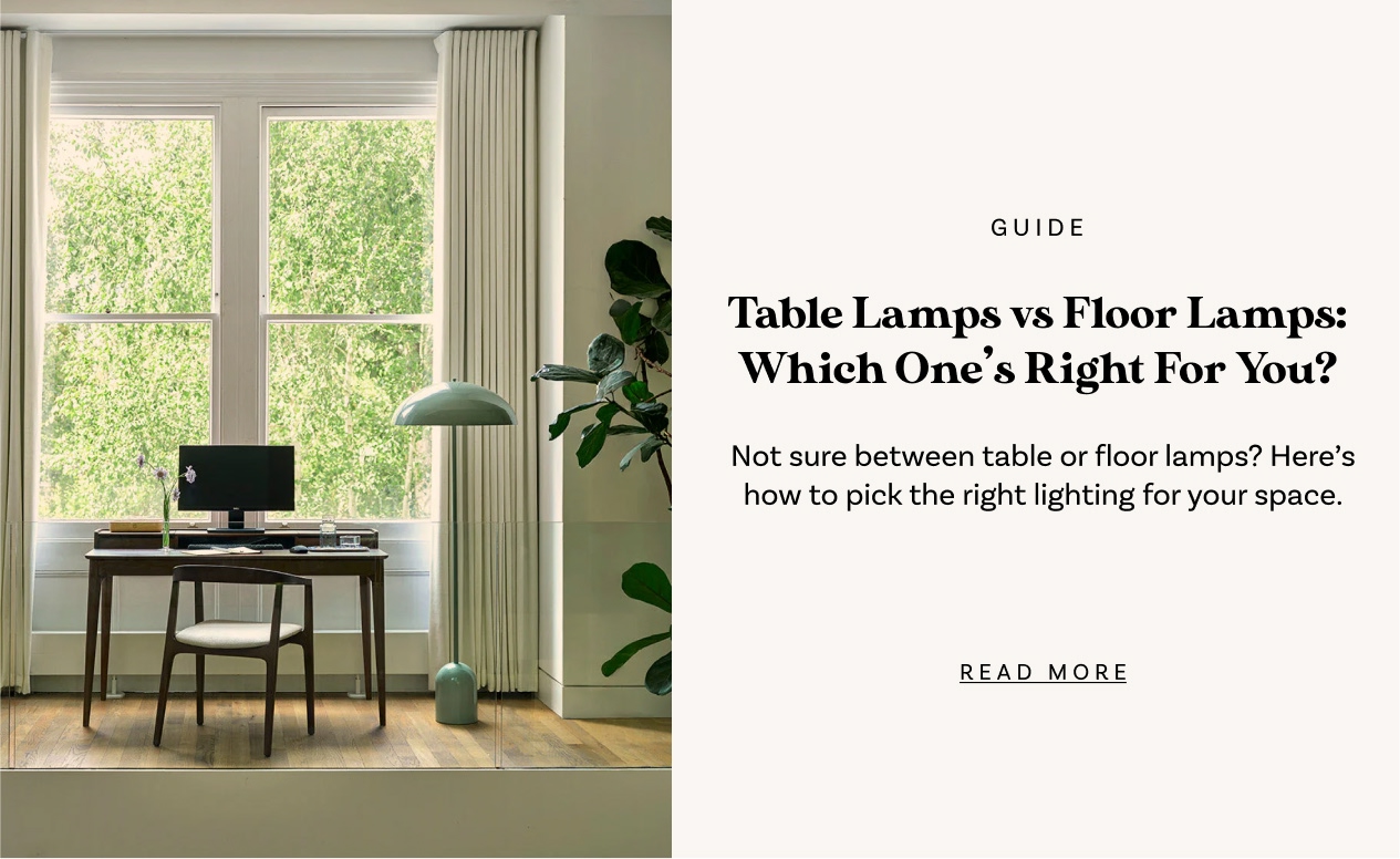 Table Lamps vs Floor Lamps: Which One's Right For You?
