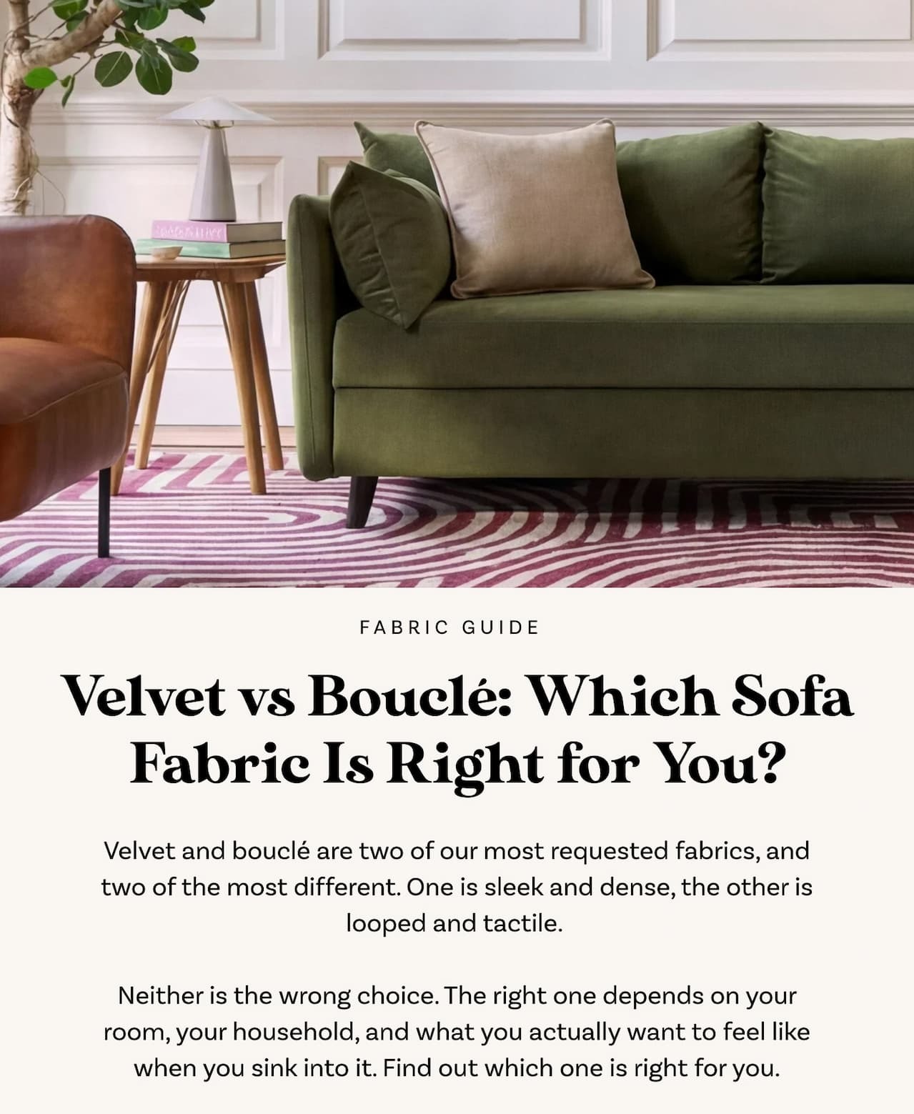 Velvet v Boucle