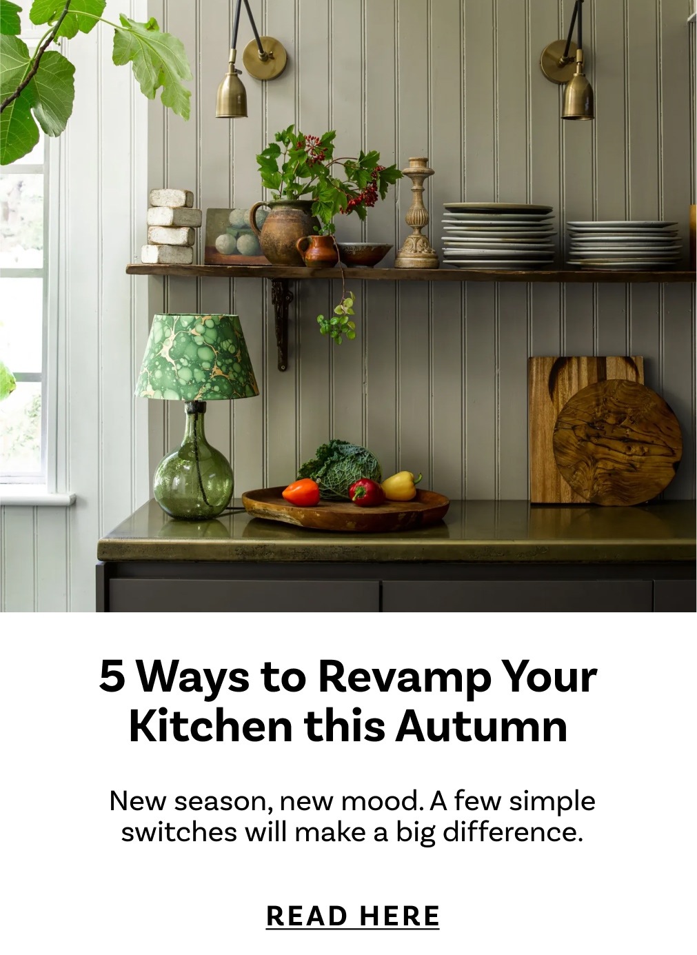 5 Ways to Revamp Your Kitchen this Autumn