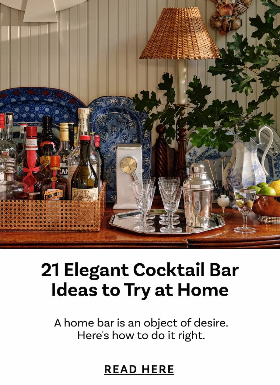 21 Elegant Cocktail Bar Ideas to Try at Home