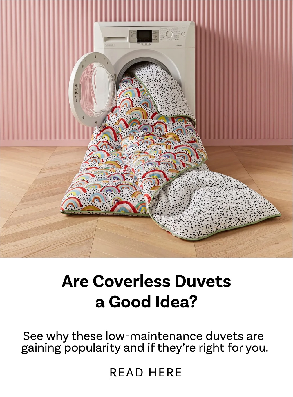 Are coverless duvets a good idea?