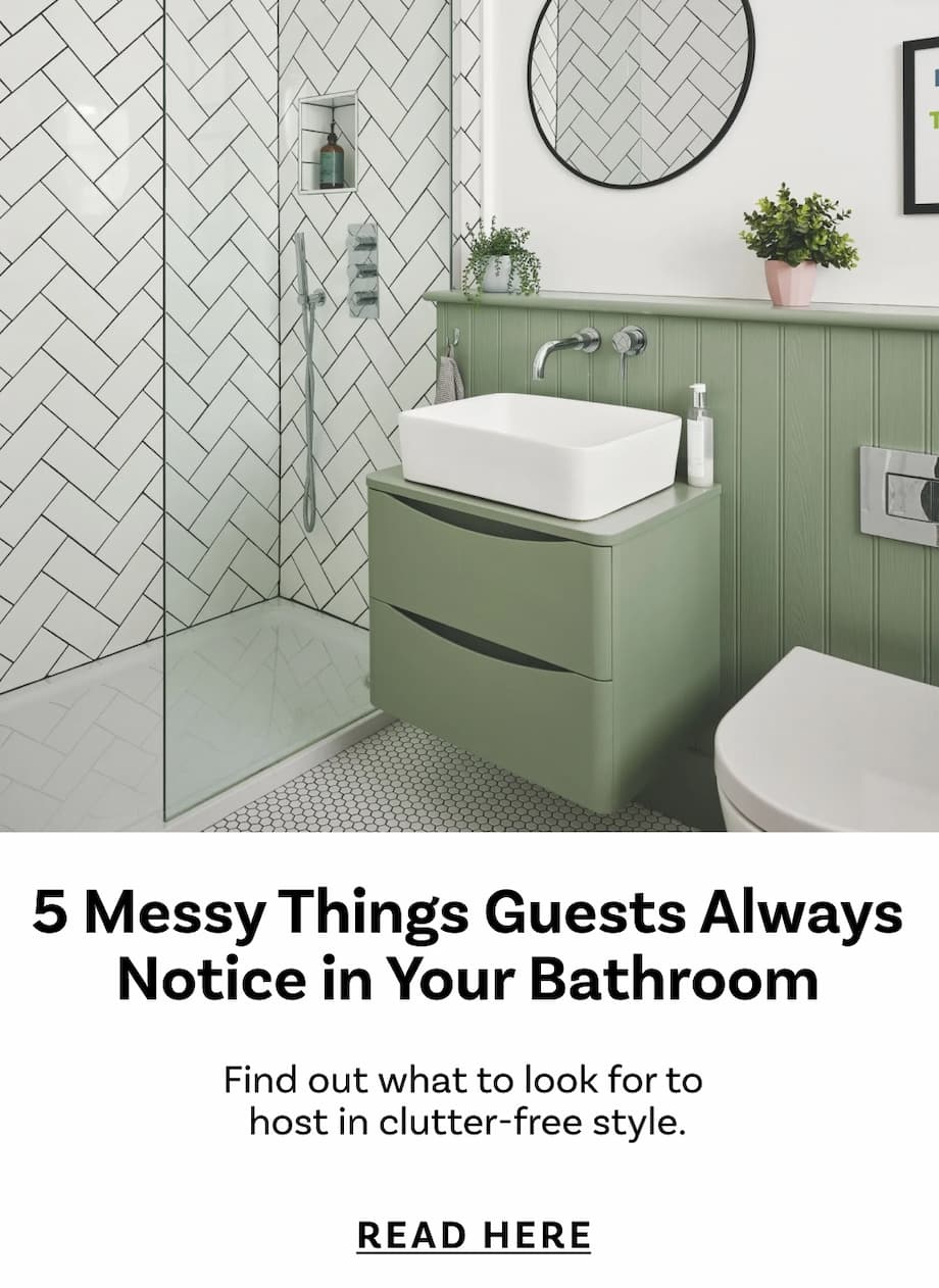 5 Messy Things Guests Always Notice in Your Bathroom