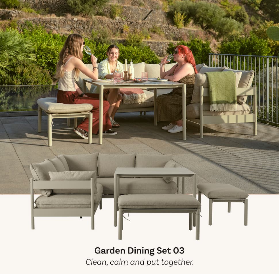 Garden Dining Set 03