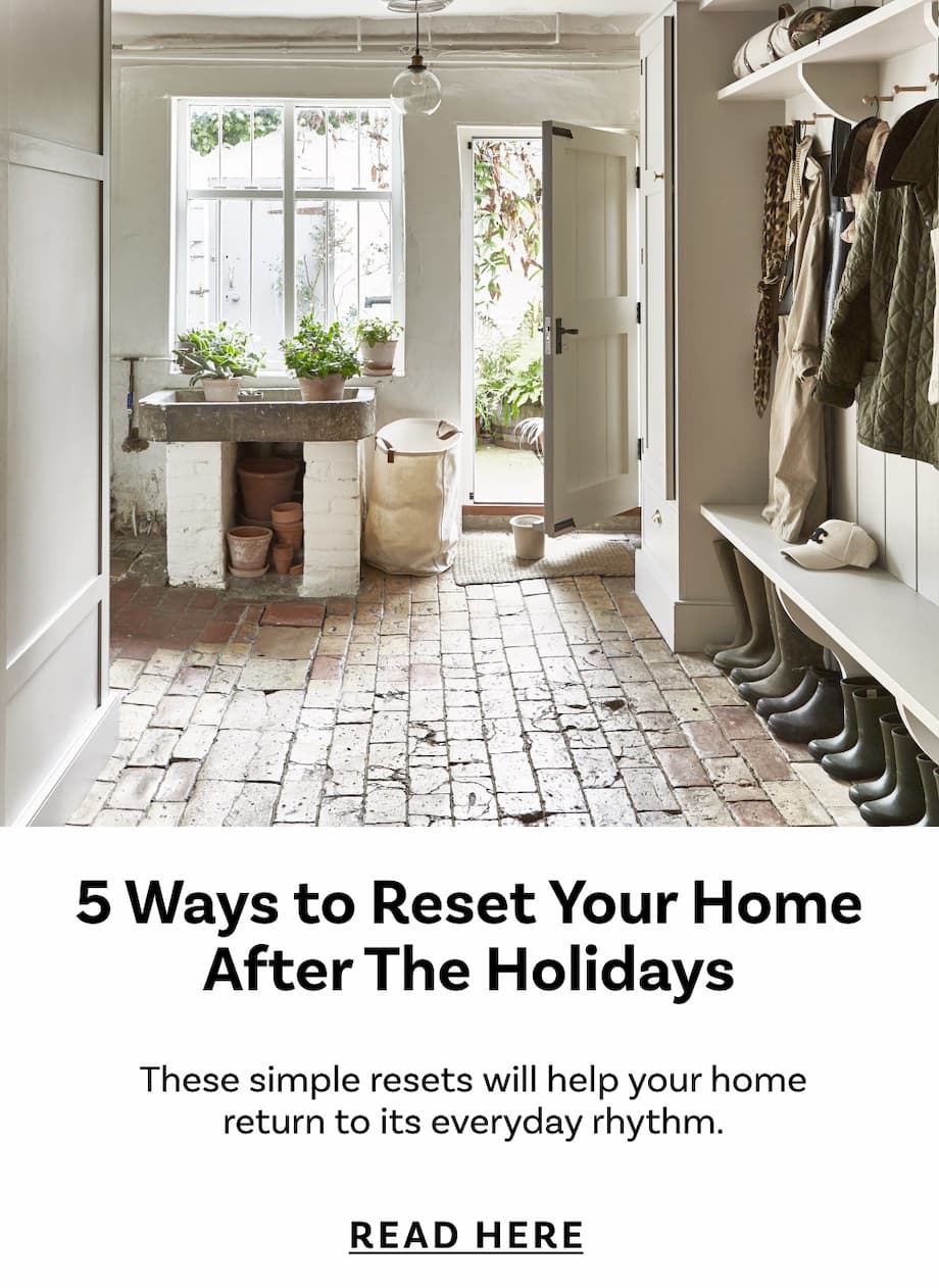 5 Ways to Reset Your Home After The Holidays