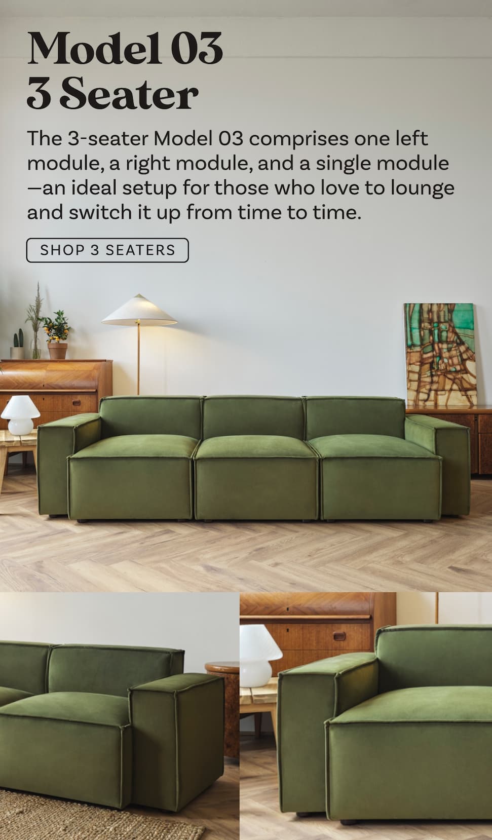 model 03 3 seater