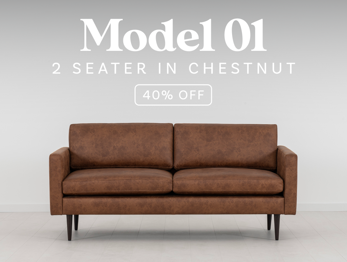 model 01 2 seater in chestnut