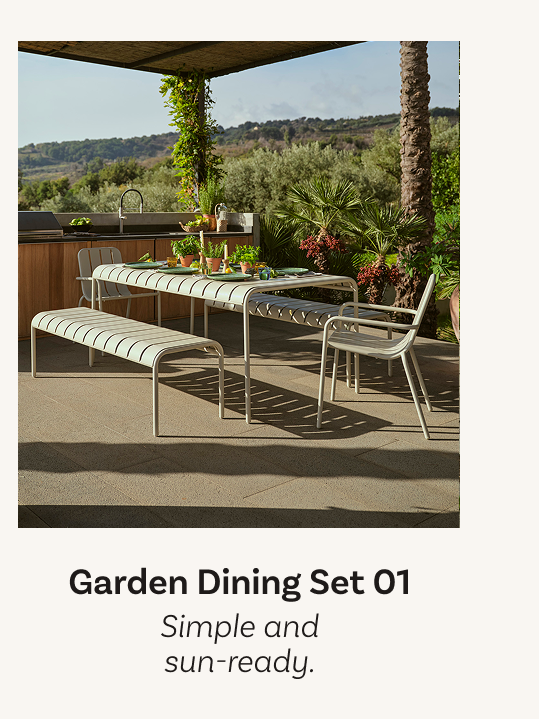 Garden Dining Set 01