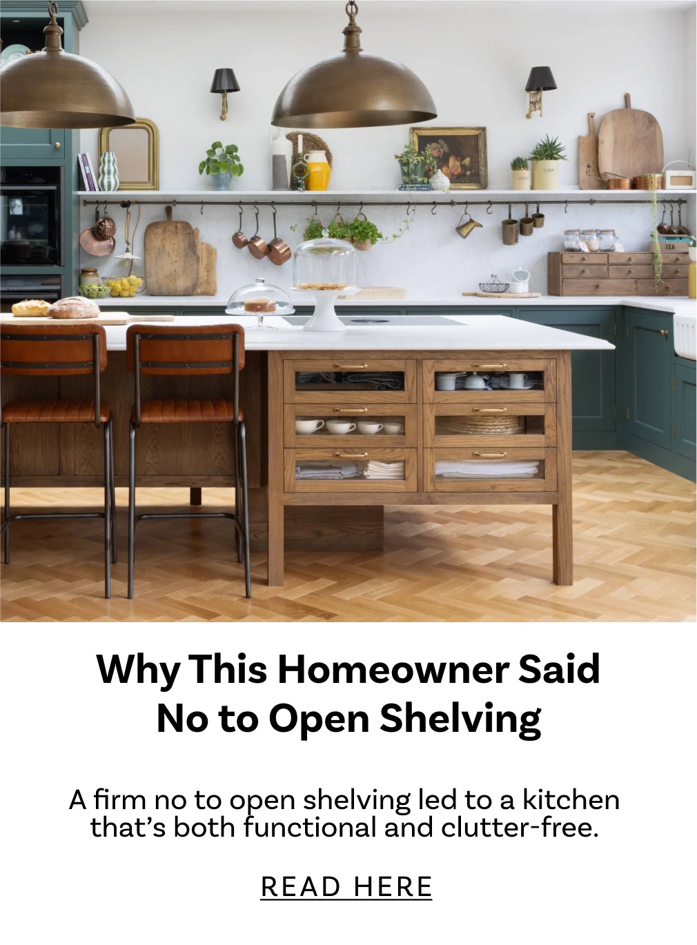 I had open shelving in my last kitchen - here's why I refused to include them in my new one