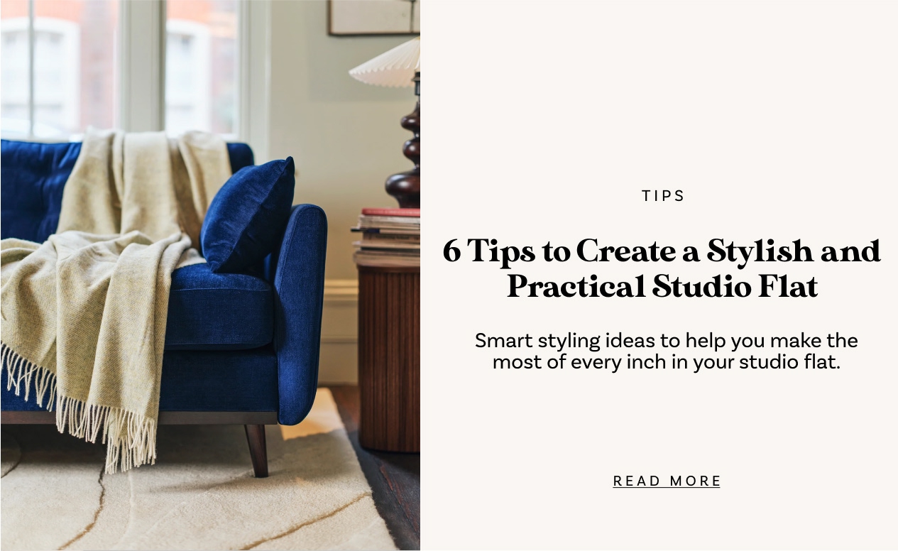 tips to create stylish practical studio flat