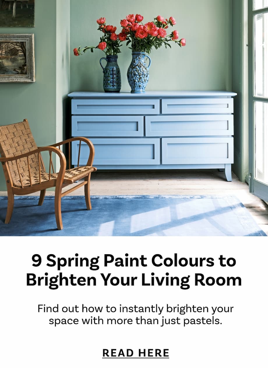9 Spring Paint Colours to Brighten Your Living Room
