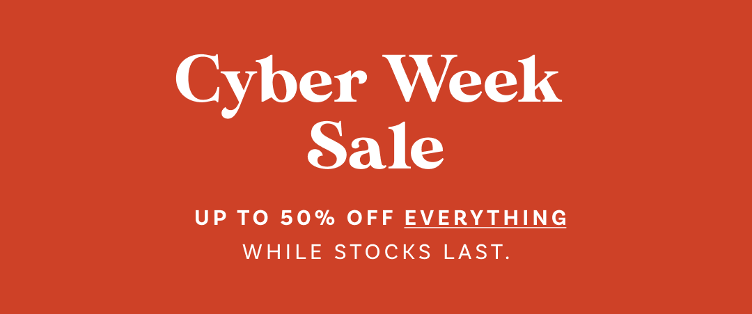 Cyber Week Sale