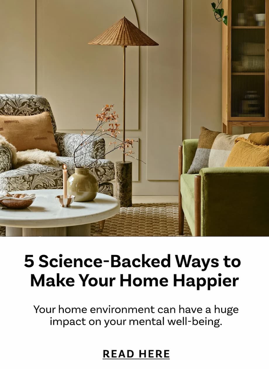 5 Science-Backed Ways to  Make Your Home Happier
