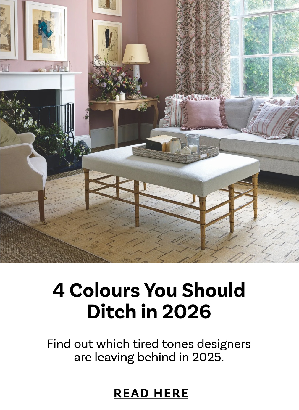 4 Colours You Should Ditch in 2026