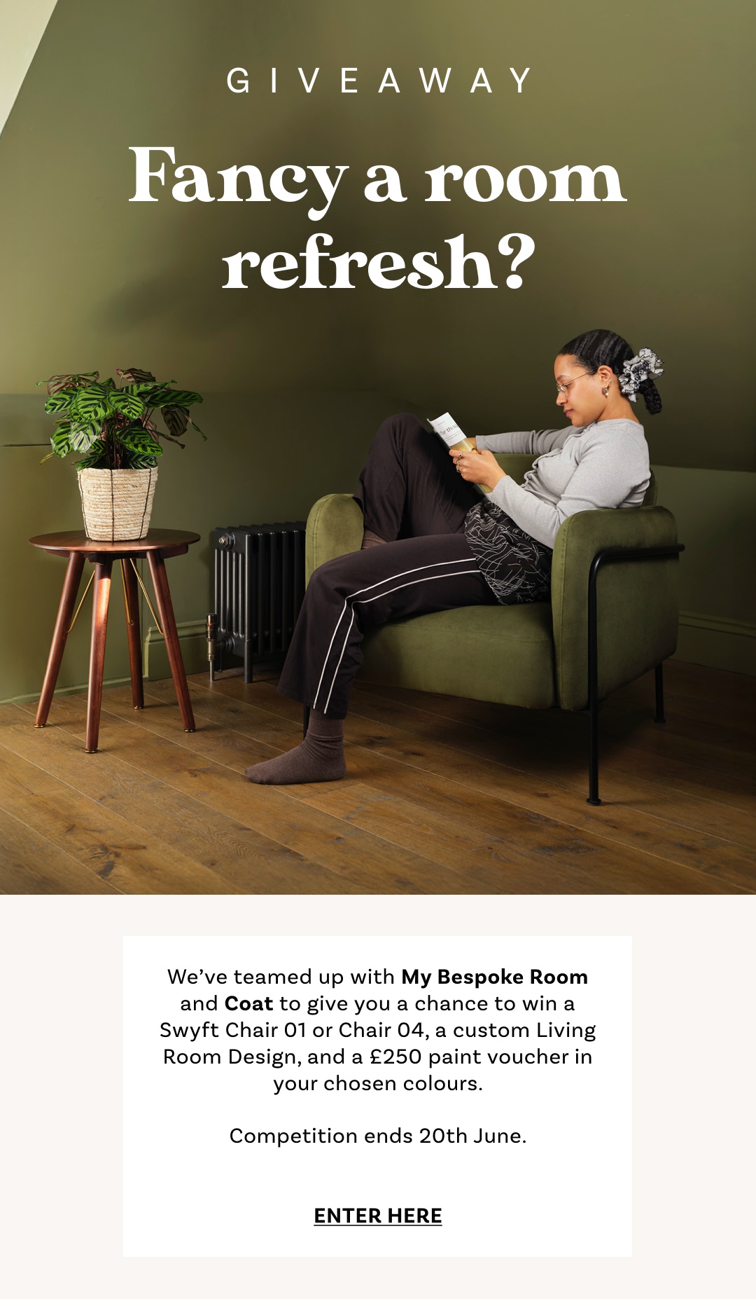 fancy a room refresh giveaway my bespoke room and coat