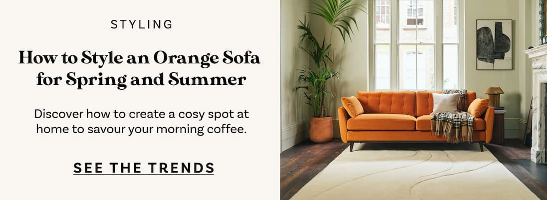 Orange Sofa