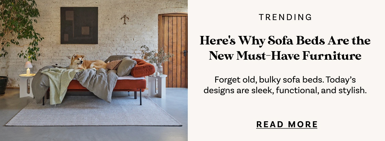 Here's Why Sofa Beds Are the New Must-Have Furniture
