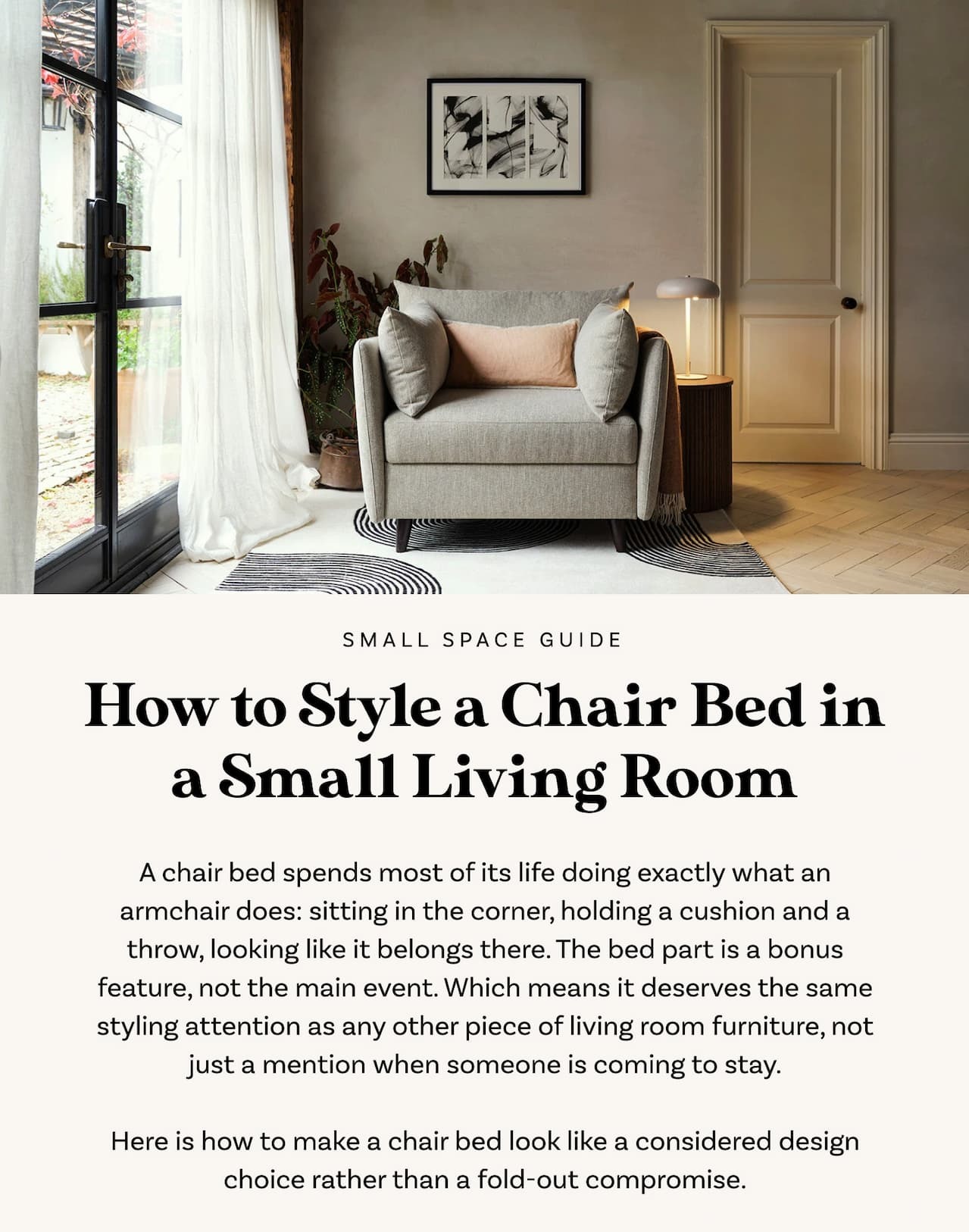 Chair Bed