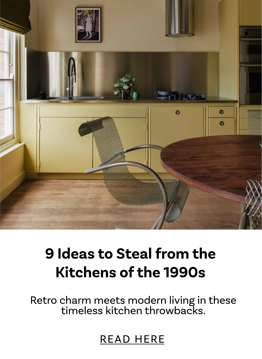 9 ideas to steal from the kitchens of the 1990s
