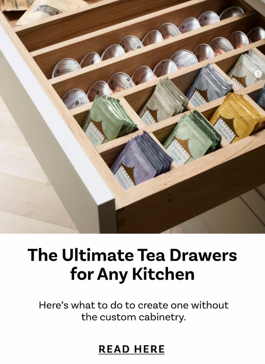 The Ultimate Tea Drawers for Any Kitchen