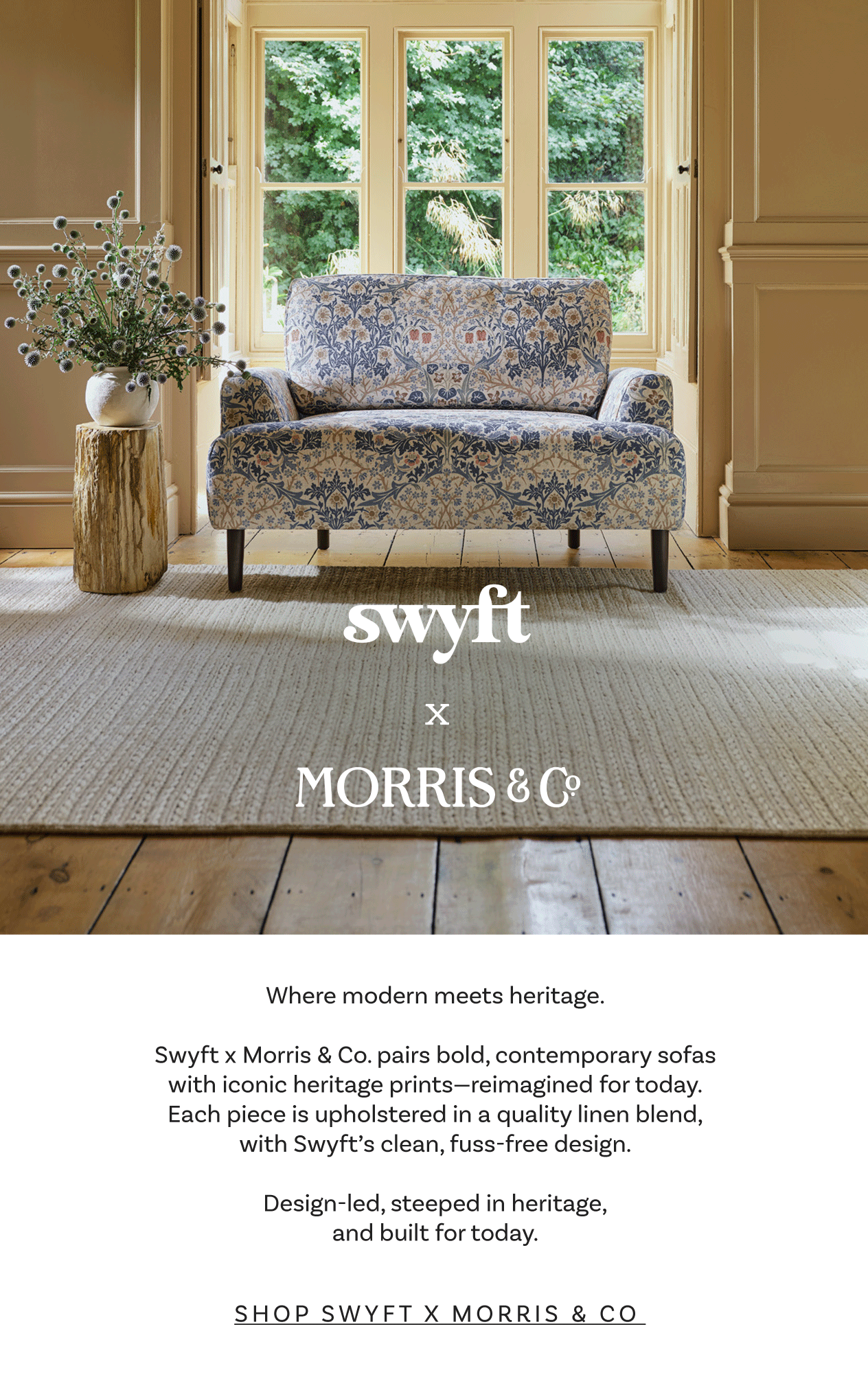 shop swyft x morris & co