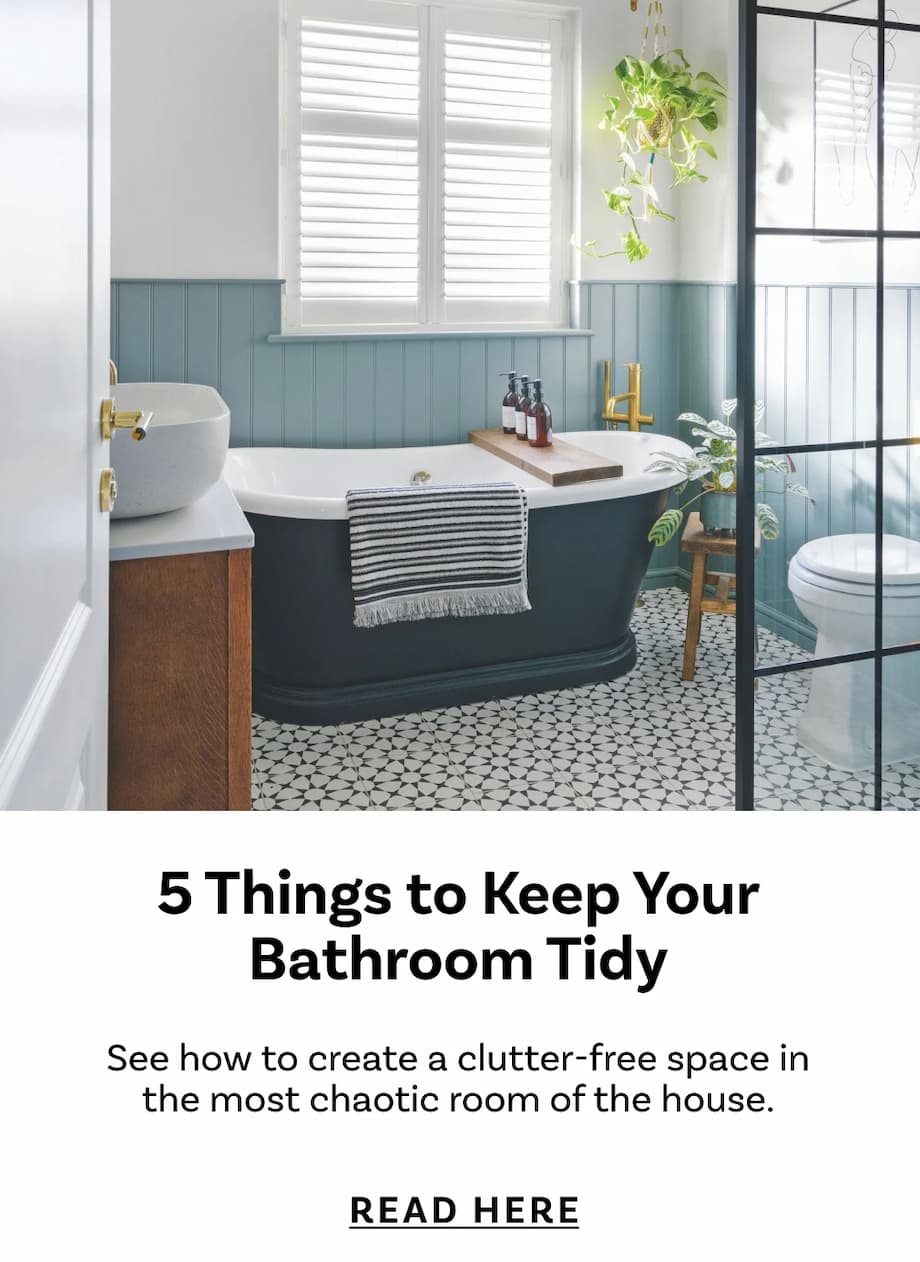 5 Things to Keep Your Bathroom Tidy