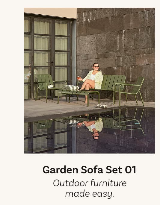 Garden Sofa Set 01