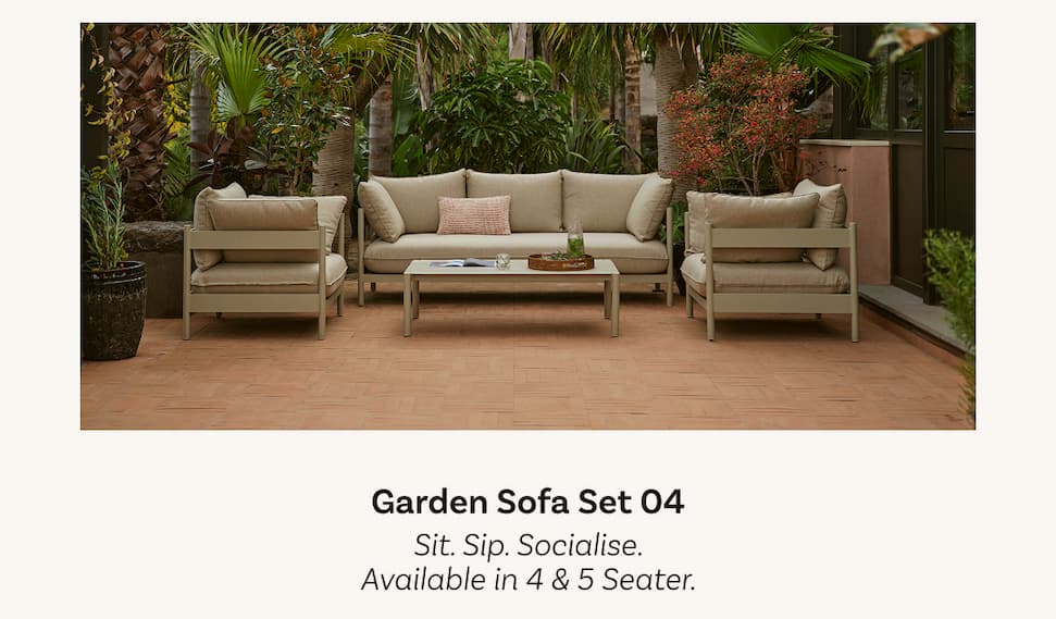 Garden Sofa Set 04