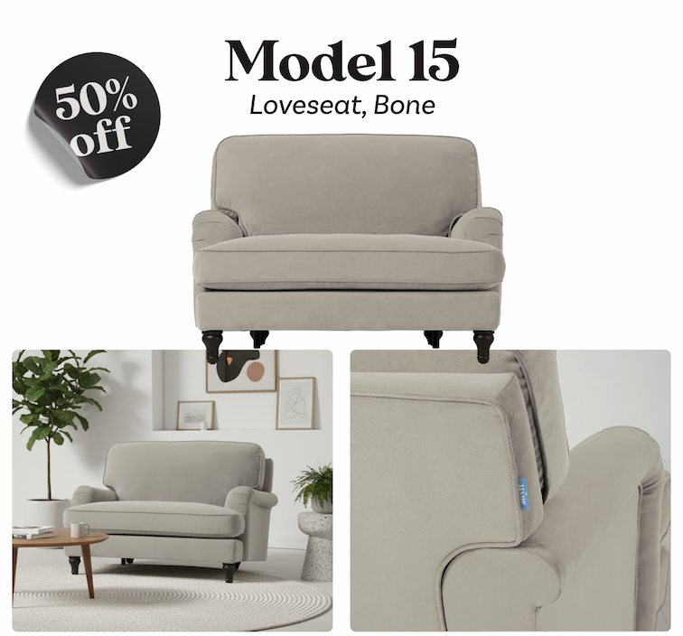 Model 15 loveseat 