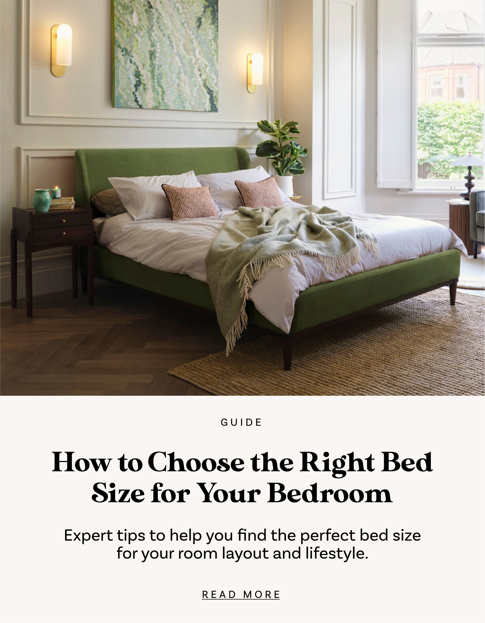 How to Choose the Right Bed Size for Your Bedroom: Expert Tips and Layout Tricks