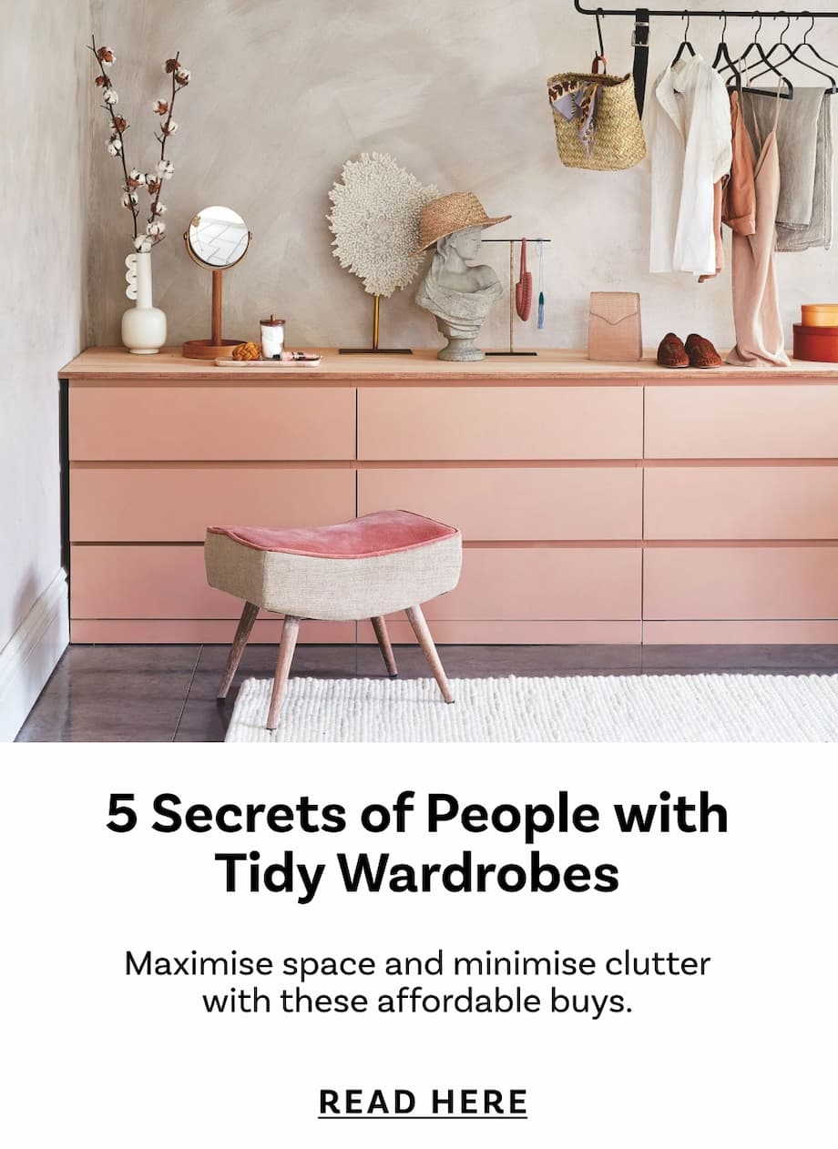 5 Secrets of People with Tidy Wardrobes