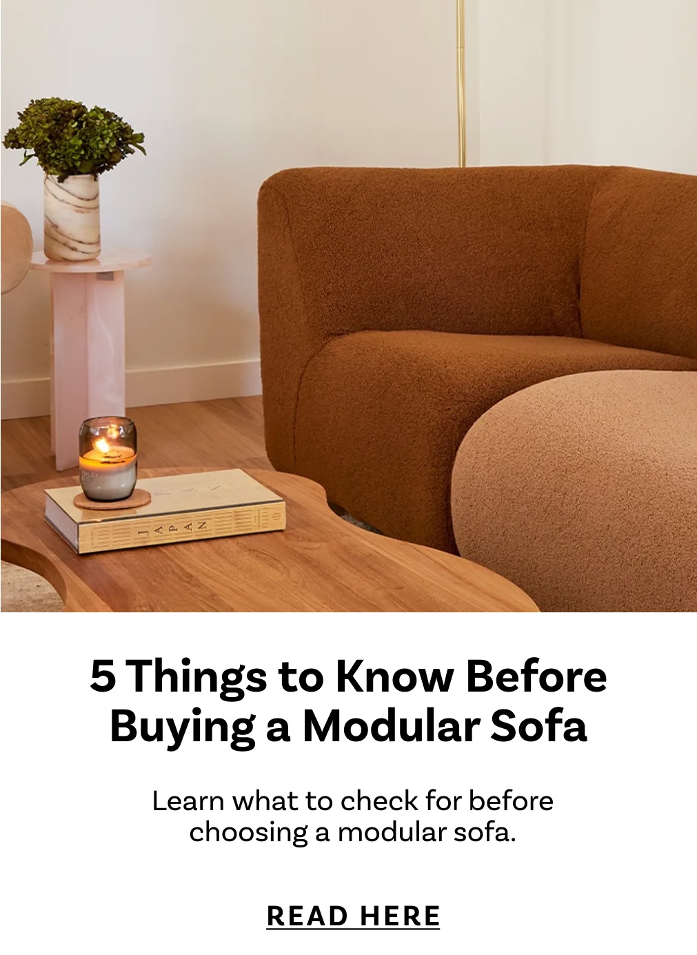 5 Things to Know Before Buying a Modular Sofa