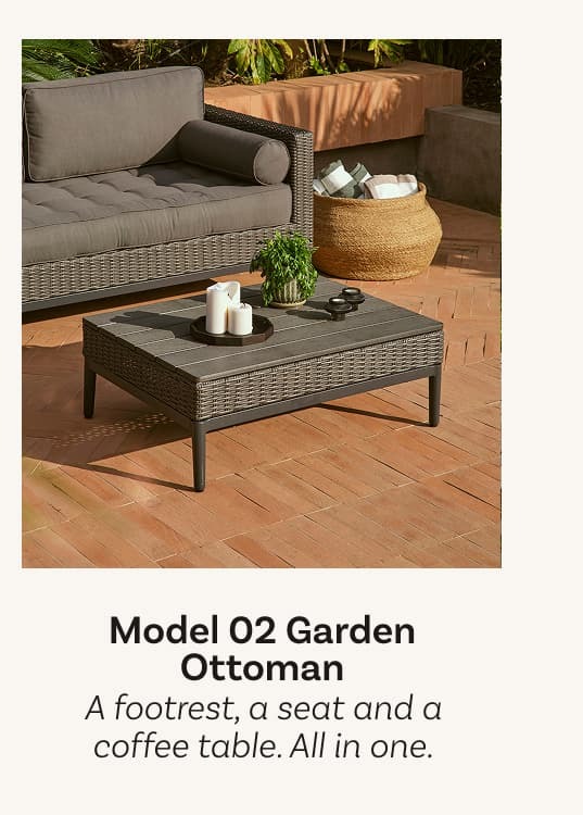 Model 02 Garden Ottoman