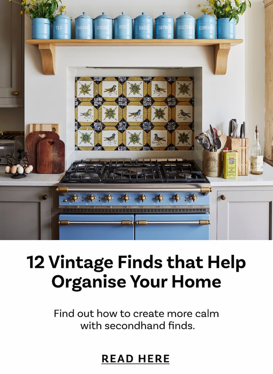 12 Vintage Finds that Help Organise Your Home
