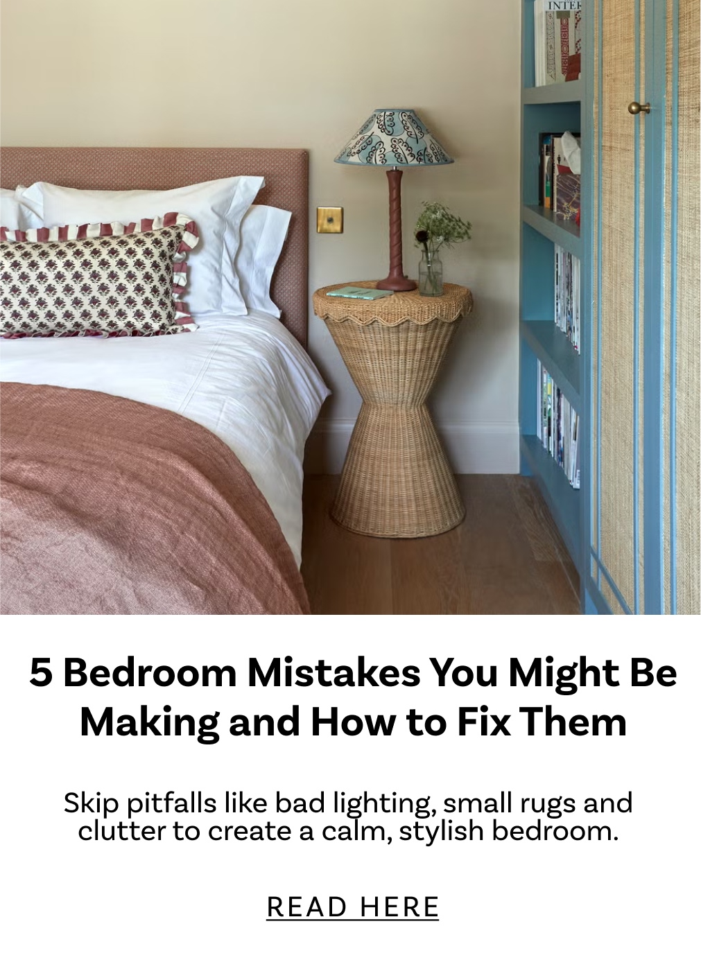 5 Bedroom Mistakes You Might Be Making and How to Fix Them