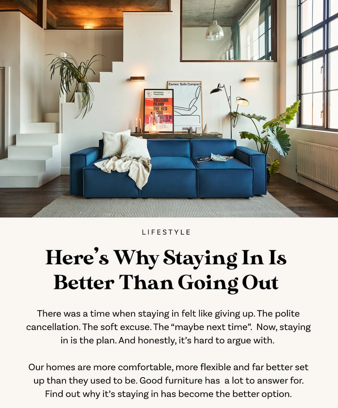 6 Reasons Staying In Is Better Than Going Out (Thanks to Better Furniture)