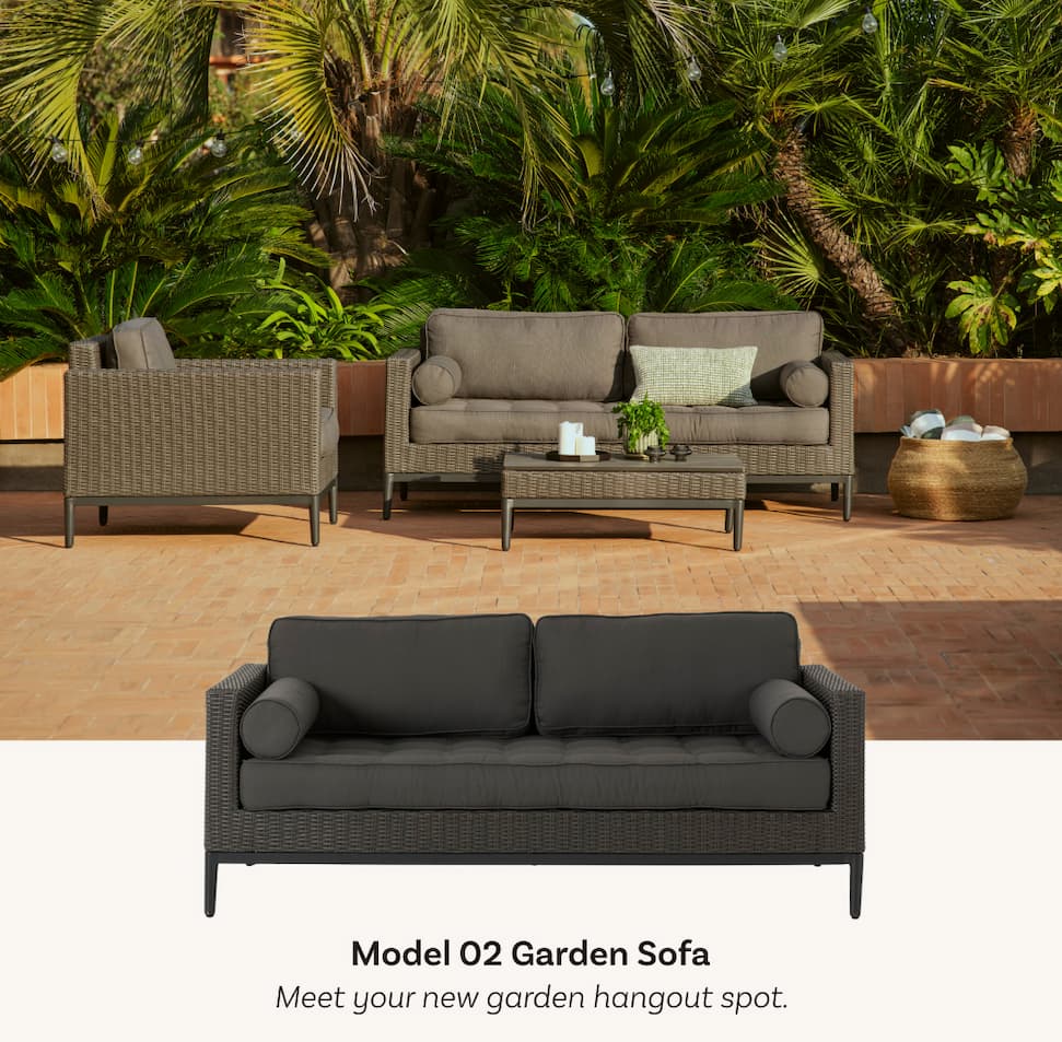 Model 02 Garden Sofa