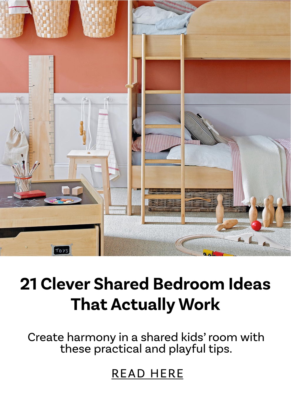 clever shared bedroom ideas