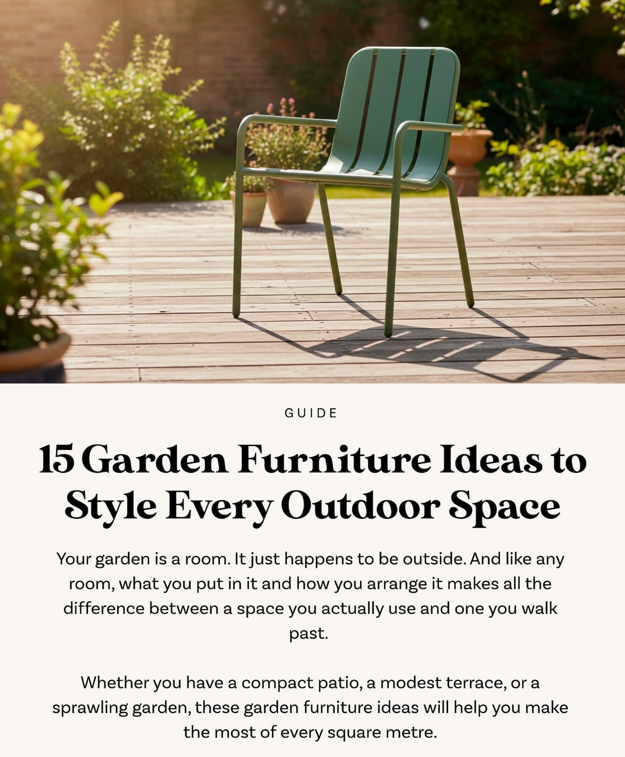 Garden Furniture
