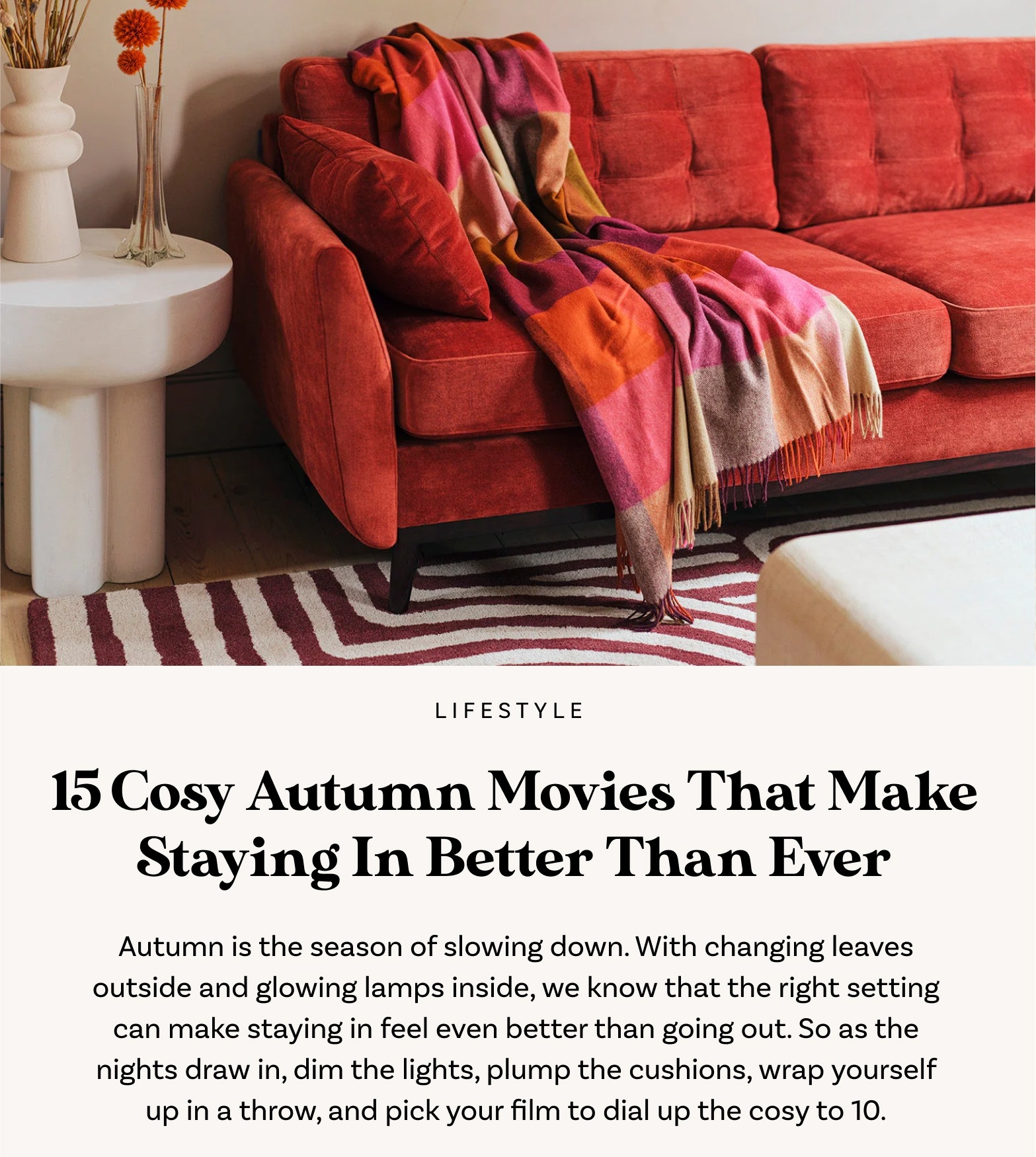 15 Cosy Autumn Movies That Make Staying In Better Than Ever