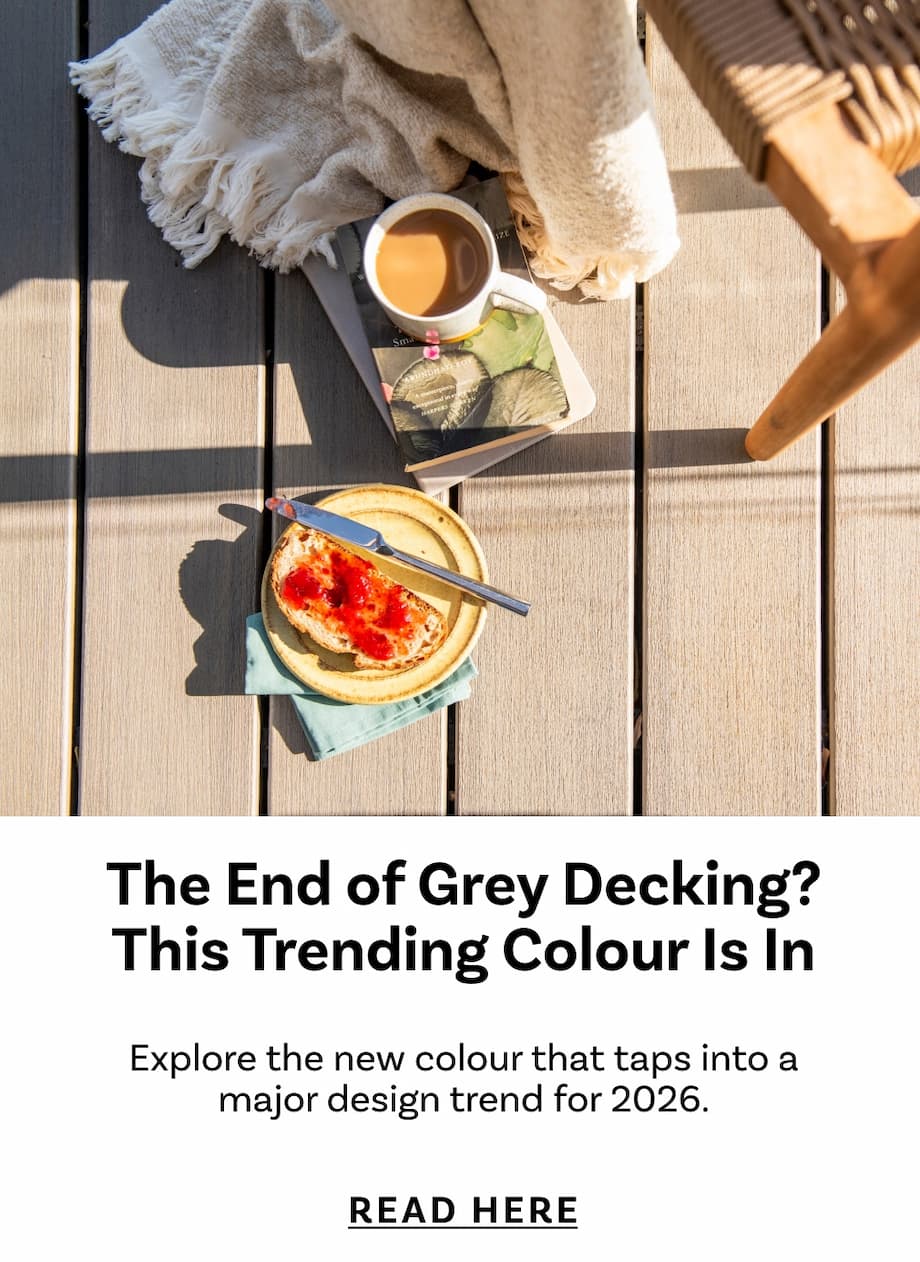 The End of Grey Decking? This Trending Colour Is In